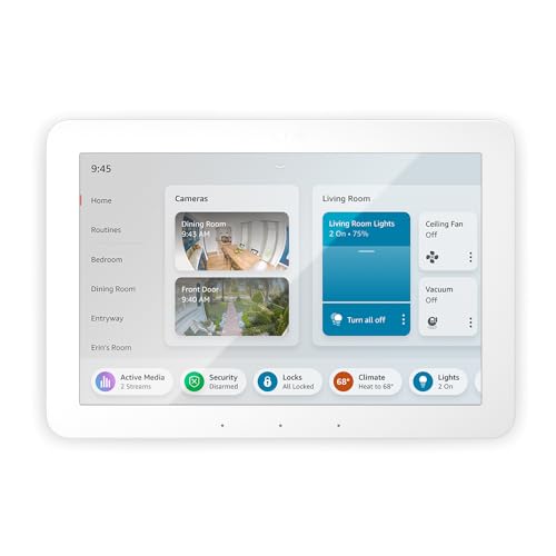 Introducing Echo Hub | 8” smart home control panel with Alexa | Compatible with thousands of devices